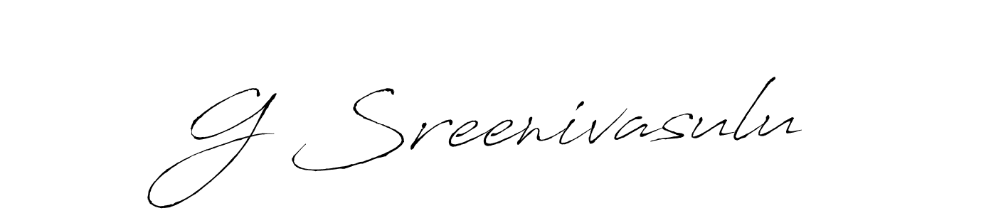 How to Draw G Sreenivasulu signature style? Antro_Vectra is a latest design signature styles for name G Sreenivasulu. G Sreenivasulu signature style 6 images and pictures png