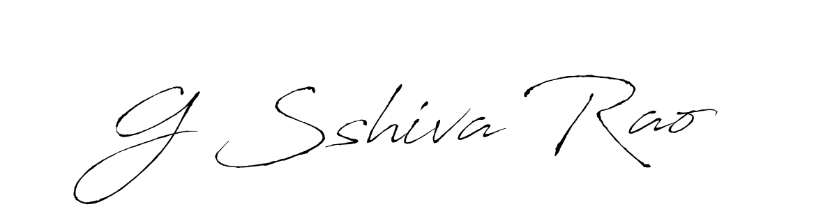 Once you've used our free online signature maker to create your best signature Antro_Vectra style, it's time to enjoy all of the benefits that G Sshiva Rao name signing documents. G Sshiva Rao signature style 6 images and pictures png