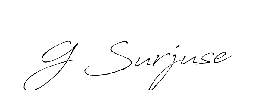 Best and Professional Signature Style for G Surjuse. Antro_Vectra Best Signature Style Collection. G Surjuse signature style 6 images and pictures png