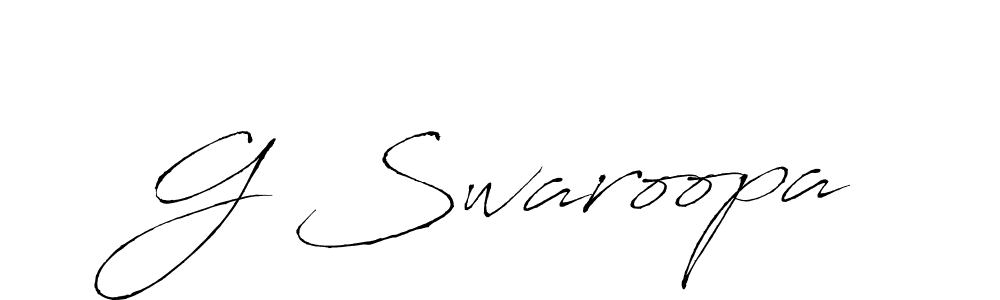 Make a beautiful signature design for name G Swaroopa. Use this online signature maker to create a handwritten signature for free. G Swaroopa signature style 6 images and pictures png