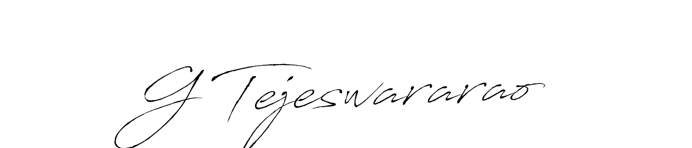 Make a short G Tejeswararao signature style. Manage your documents anywhere anytime using Antro_Vectra. Create and add eSignatures, submit forms, share and send files easily. G Tejeswararao signature style 6 images and pictures png