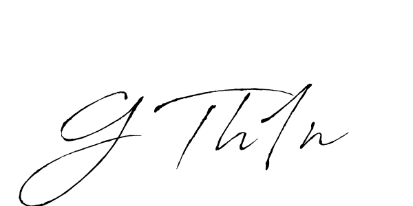 How to make G Th1n name signature. Use Antro_Vectra style for creating short signs online. This is the latest handwritten sign. G Th1n signature style 6 images and pictures png