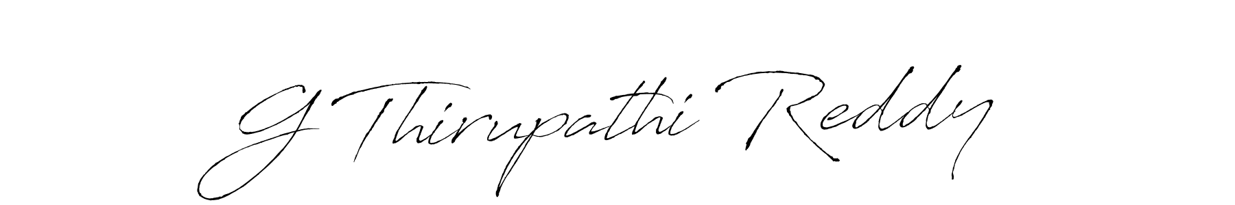 Make a beautiful signature design for name G Thirupathi Reddy. Use this online signature maker to create a handwritten signature for free. G Thirupathi Reddy signature style 6 images and pictures png