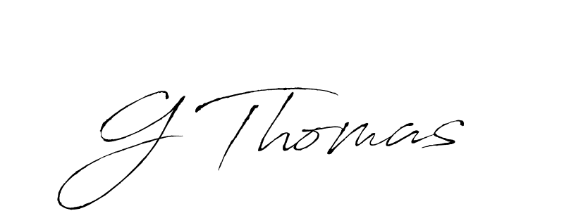 How to make G Thomas name signature. Use Antro_Vectra style for creating short signs online. This is the latest handwritten sign. G Thomas signature style 6 images and pictures png