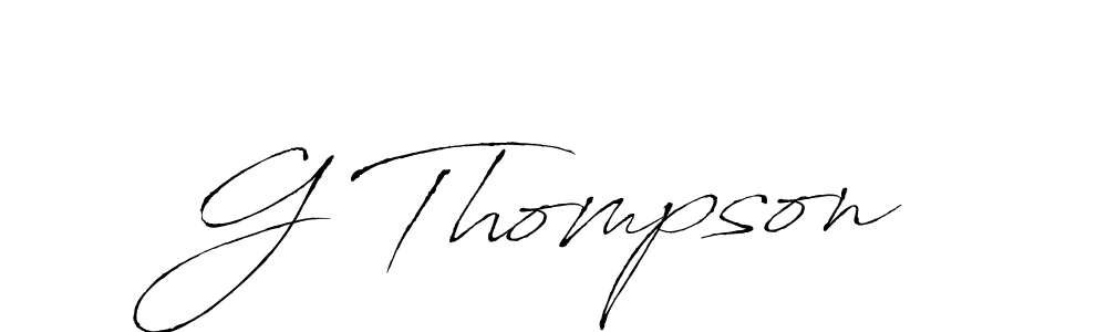 Once you've used our free online signature maker to create your best signature Antro_Vectra style, it's time to enjoy all of the benefits that G Thompson name signing documents. G Thompson signature style 6 images and pictures png