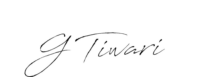 Also You can easily find your signature by using the search form. We will create G Tiwari name handwritten signature images for you free of cost using Antro_Vectra sign style. G Tiwari signature style 6 images and pictures png