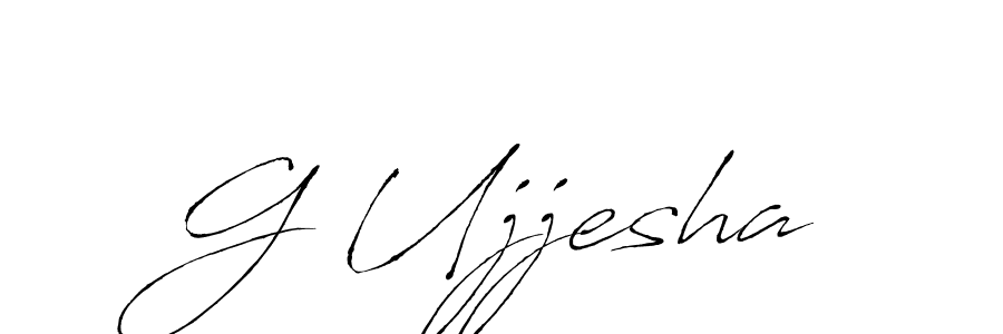 It looks lik you need a new signature style for name G Ujjesha. Design unique handwritten (Antro_Vectra) signature with our free signature maker in just a few clicks. G Ujjesha signature style 6 images and pictures png