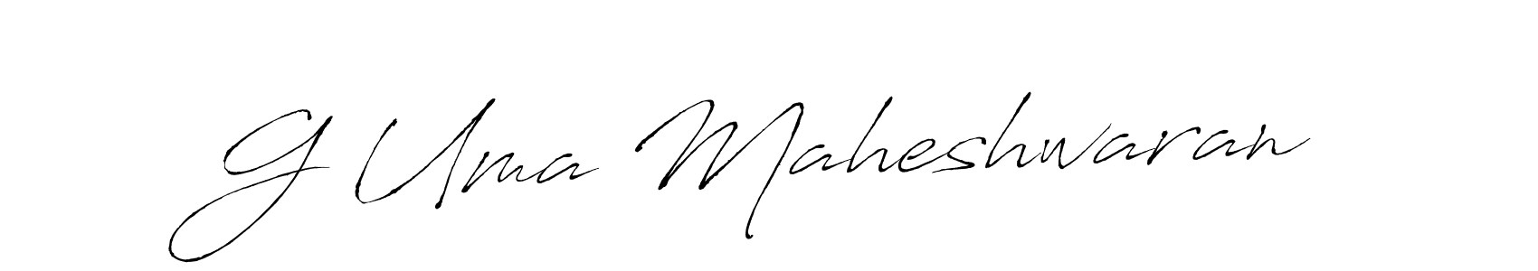 Antro_Vectra is a professional signature style that is perfect for those who want to add a touch of class to their signature. It is also a great choice for those who want to make their signature more unique. Get G Uma Maheshwaran name to fancy signature for free. G Uma Maheshwaran signature style 6 images and pictures png