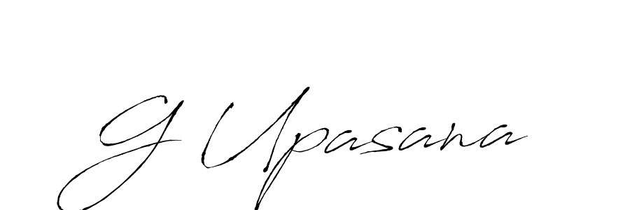 You should practise on your own different ways (Antro_Vectra) to write your name (G Upasana) in signature. don't let someone else do it for you. G Upasana signature style 6 images and pictures png