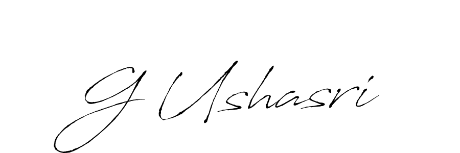 Best and Professional Signature Style for G Ushasri. Antro_Vectra Best Signature Style Collection. G Ushasri signature style 6 images and pictures png