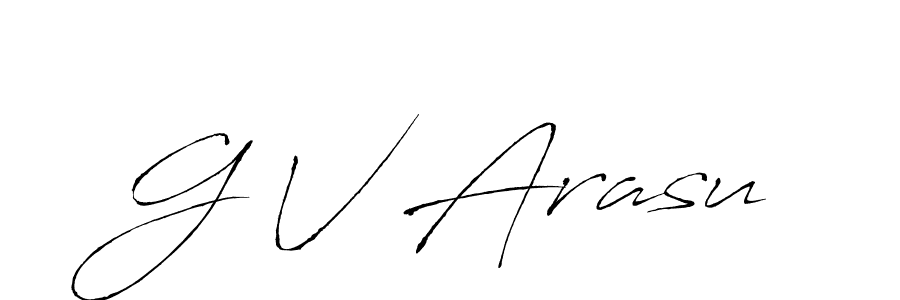 Here are the top 10 professional signature styles for the name G V Arasu. These are the best autograph styles you can use for your name. G V Arasu signature style 6 images and pictures png