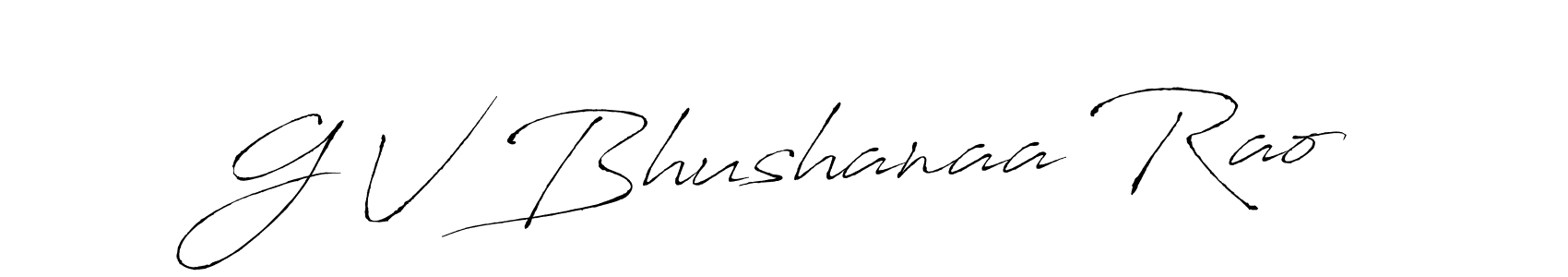 Make a beautiful signature design for name G V Bhushanaa Rao. Use this online signature maker to create a handwritten signature for free. G V Bhushanaa Rao signature style 6 images and pictures png
