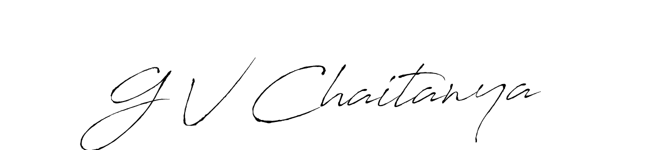 Similarly Antro_Vectra is the best handwritten signature design. Signature creator online .You can use it as an online autograph creator for name G V Chaitanya. G V Chaitanya signature style 6 images and pictures png