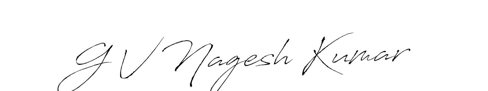 How to Draw G V Nagesh Kumar signature style? Antro_Vectra is a latest design signature styles for name G V Nagesh Kumar. G V Nagesh Kumar signature style 6 images and pictures png