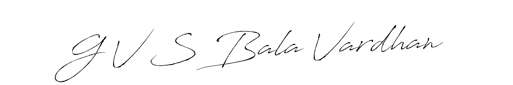 This is the best signature style for the G V S Bala Vardhan name. Also you like these signature font (Antro_Vectra). Mix name signature. G V S Bala Vardhan signature style 6 images and pictures png