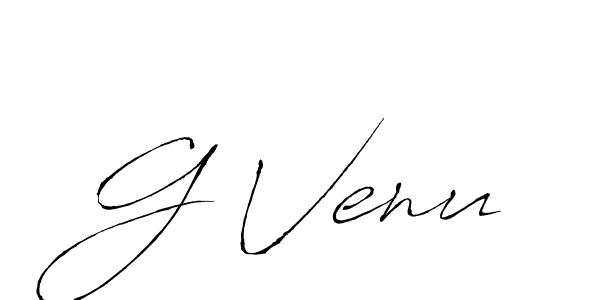 if you are searching for the best signature style for your name G Venu. so please give up your signature search. here we have designed multiple signature styles  using Antro_Vectra. G Venu signature style 6 images and pictures png