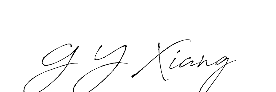 Make a beautiful signature design for name G Y Xiang. Use this online signature maker to create a handwritten signature for free. G Y Xiang signature style 6 images and pictures png