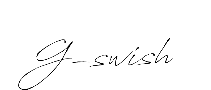 Similarly Antro_Vectra is the best handwritten signature design. Signature creator online .You can use it as an online autograph creator for name G-swish. G-swish signature style 6 images and pictures png