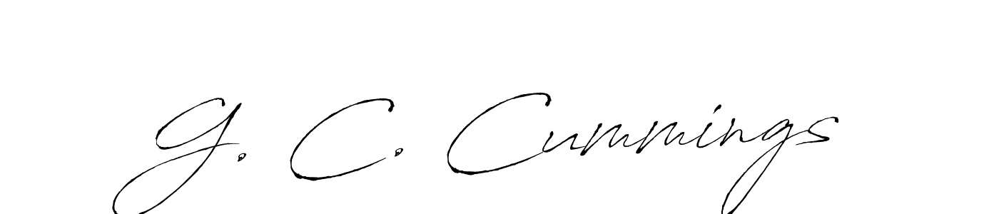 You can use this online signature creator to create a handwritten signature for the name G. C. Cummings. This is the best online autograph maker. G. C. Cummings signature style 6 images and pictures png