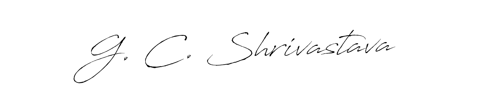 Also we have G. C. Shrivastava name is the best signature style. Create professional handwritten signature collection using Antro_Vectra autograph style. G. C. Shrivastava signature style 6 images and pictures png