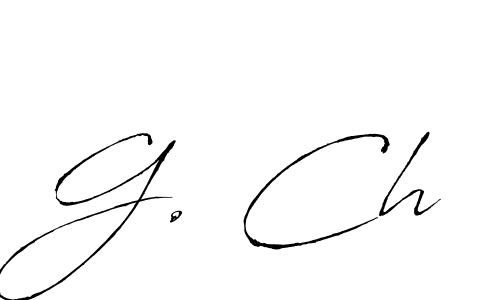 Antro_Vectra is a professional signature style that is perfect for those who want to add a touch of class to their signature. It is also a great choice for those who want to make their signature more unique. Get G. Ch name to fancy signature for free. G. Ch signature style 6 images and pictures png