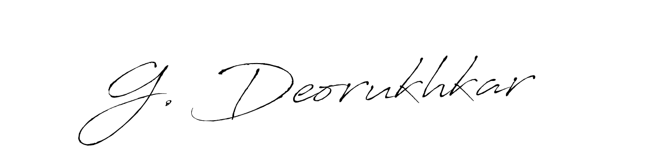 if you are searching for the best signature style for your name G. Deorukhkar. so please give up your signature search. here we have designed multiple signature styles  using Antro_Vectra. G. Deorukhkar signature style 6 images and pictures png