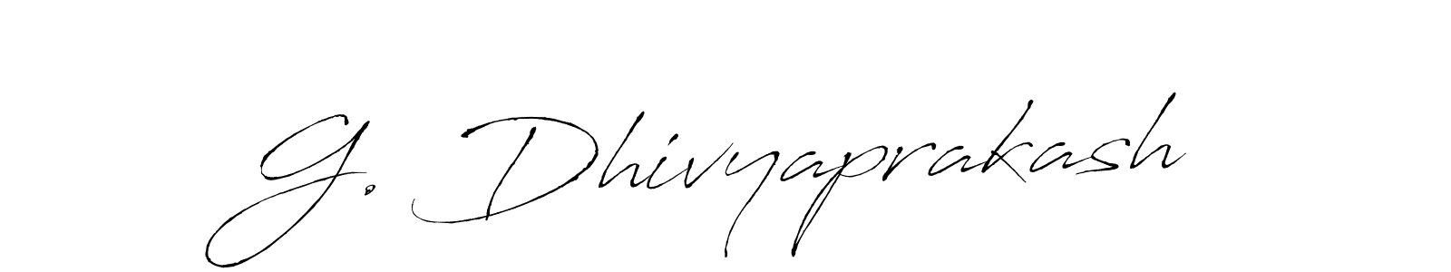 Make a beautiful signature design for name G. Dhivyaprakash. Use this online signature maker to create a handwritten signature for free. G. Dhivyaprakash signature style 6 images and pictures png