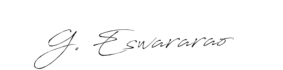 Best and Professional Signature Style for G. Eswararao. Antro_Vectra Best Signature Style Collection. G. Eswararao signature style 6 images and pictures png