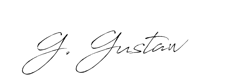 The best way (Antro_Vectra) to make a short signature is to pick only two or three words in your name. The name G. Gustaw include a total of six letters. For converting this name. G. Gustaw signature style 6 images and pictures png