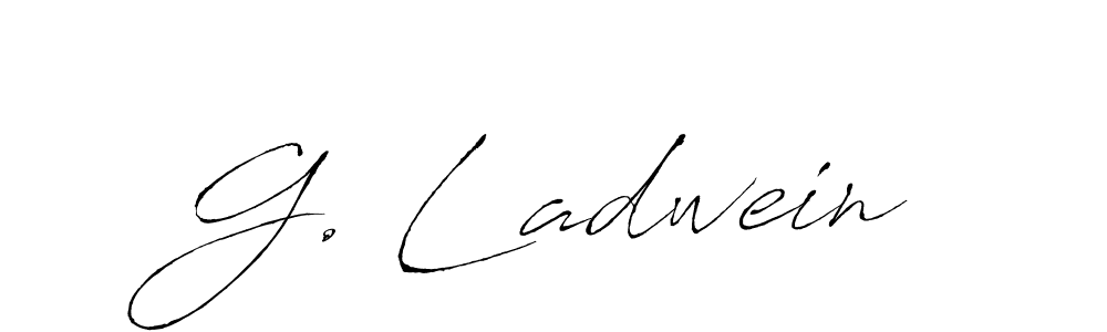 Best and Professional Signature Style for G. Ladwein. Antro_Vectra Best Signature Style Collection. G. Ladwein signature style 6 images and pictures png