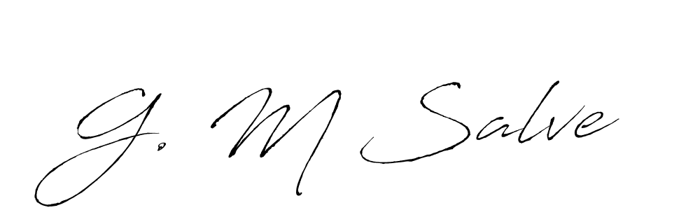 Also You can easily find your signature by using the search form. We will create G. M Salve name handwritten signature images for you free of cost using Antro_Vectra sign style. G. M Salve signature style 6 images and pictures png