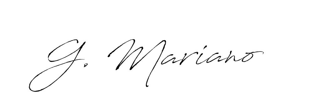 Best and Professional Signature Style for G. Mariano. Antro_Vectra Best Signature Style Collection. G. Mariano signature style 6 images and pictures png