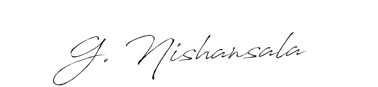 Here are the top 10 professional signature styles for the name G. Nishansala. These are the best autograph styles you can use for your name. G. Nishansala signature style 6 images and pictures png