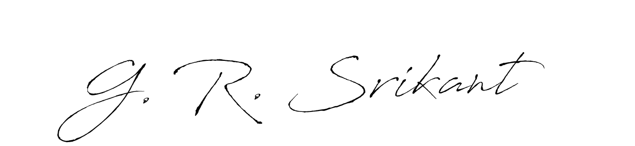 Check out images of Autograph of G. R. Srikant name. Actor G. R. Srikant Signature Style. Antro_Vectra is a professional sign style online. G. R. Srikant signature style 6 images and pictures png