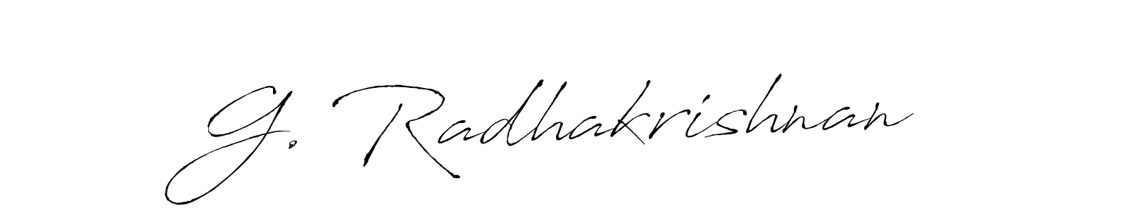 How to Draw G. Radhakrishnan signature style? Antro_Vectra is a latest design signature styles for name G. Radhakrishnan. G. Radhakrishnan signature style 6 images and pictures png