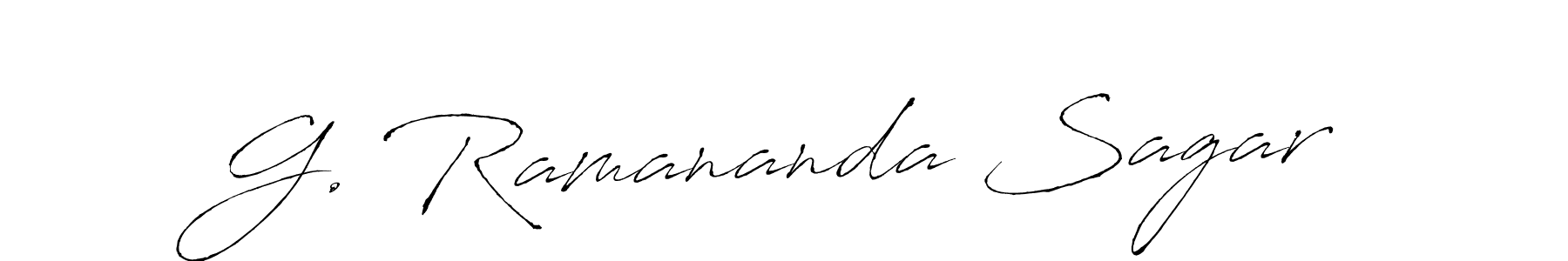 It looks lik you need a new signature style for name G. Ramananda Sagar. Design unique handwritten (Antro_Vectra) signature with our free signature maker in just a few clicks. G. Ramananda Sagar signature style 6 images and pictures png