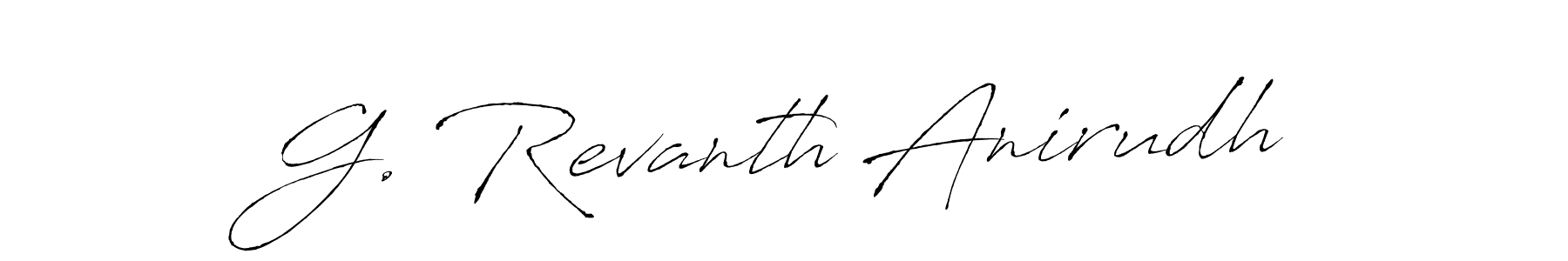 Once you've used our free online signature maker to create your best signature Antro_Vectra style, it's time to enjoy all of the benefits that G. Revanth Anirudh name signing documents. G. Revanth Anirudh signature style 6 images and pictures png