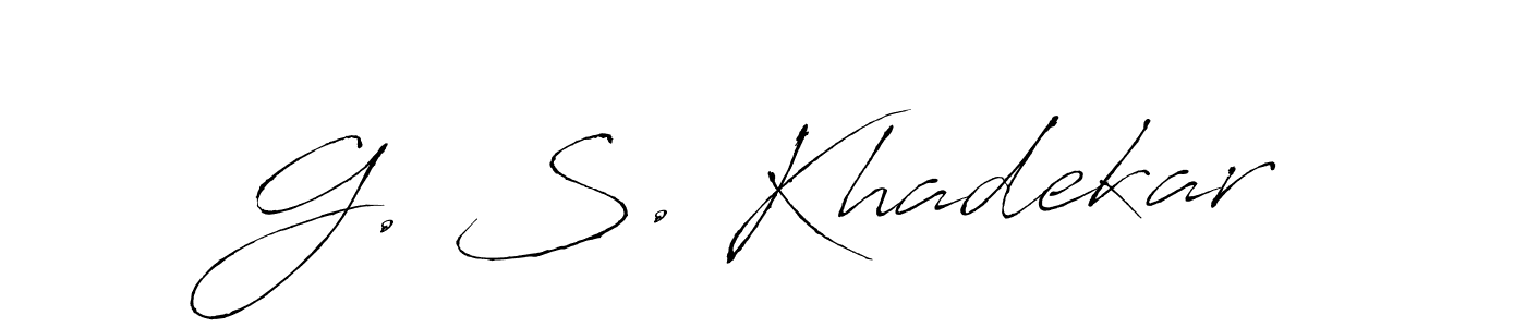 Check out images of Autograph of G. S. Khadekar name. Actor G. S. Khadekar Signature Style. Antro_Vectra is a professional sign style online. G. S. Khadekar signature style 6 images and pictures png