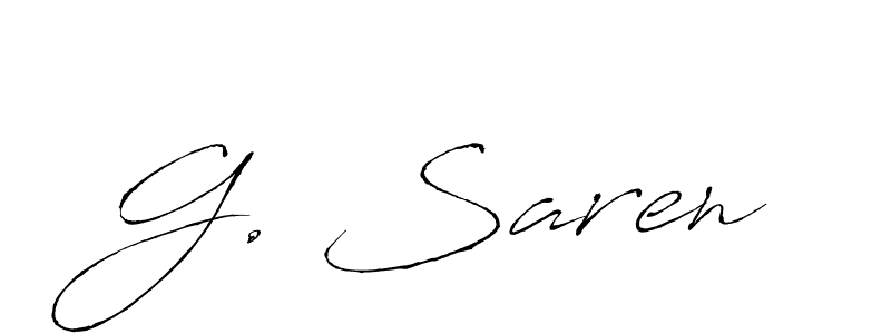 You should practise on your own different ways (Antro_Vectra) to write your name (G. Saren) in signature. don't let someone else do it for you. G. Saren signature style 6 images and pictures png