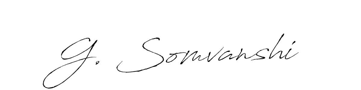 Make a beautiful signature design for name G. Somvanshi. Use this online signature maker to create a handwritten signature for free. G. Somvanshi signature style 6 images and pictures png