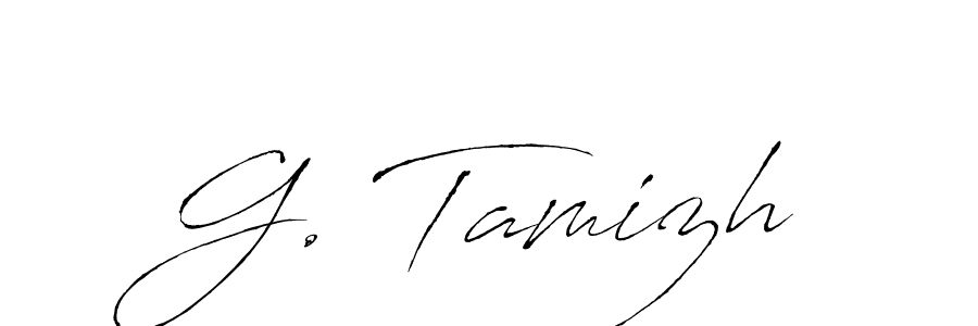 if you are searching for the best signature style for your name G. Tamizh. so please give up your signature search. here we have designed multiple signature styles  using Antro_Vectra. G. Tamizh signature style 6 images and pictures png