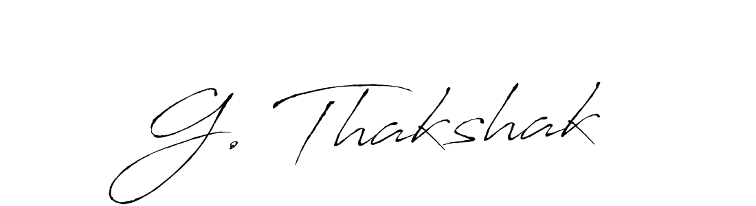 Create a beautiful signature design for name G. Thakshak. With this signature (Antro_Vectra) fonts, you can make a handwritten signature for free. G. Thakshak signature style 6 images and pictures png