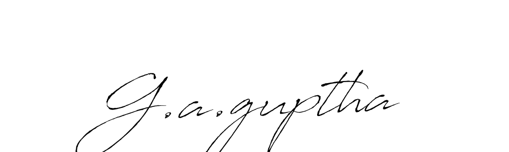 if you are searching for the best signature style for your name G.a.guptha. so please give up your signature search. here we have designed multiple signature styles  using Antro_Vectra. G.a.guptha signature style 6 images and pictures png