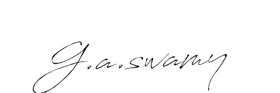 Also You can easily find your signature by using the search form. We will create G.a.swamy name handwritten signature images for you free of cost using Antro_Vectra sign style. G.a.swamy signature style 6 images and pictures png