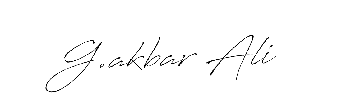 Make a beautiful signature design for name G.akbar Ali. Use this online signature maker to create a handwritten signature for free. G.akbar Ali signature style 6 images and pictures png