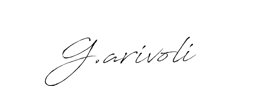 Make a beautiful signature design for name G.arivoli. Use this online signature maker to create a handwritten signature for free. G.arivoli signature style 6 images and pictures png