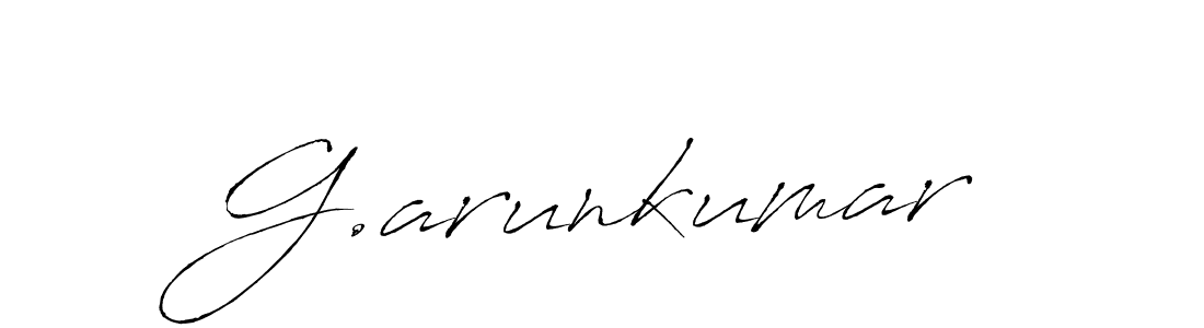 Make a beautiful signature design for name G.arunkumar. Use this online signature maker to create a handwritten signature for free. G.arunkumar signature style 6 images and pictures png