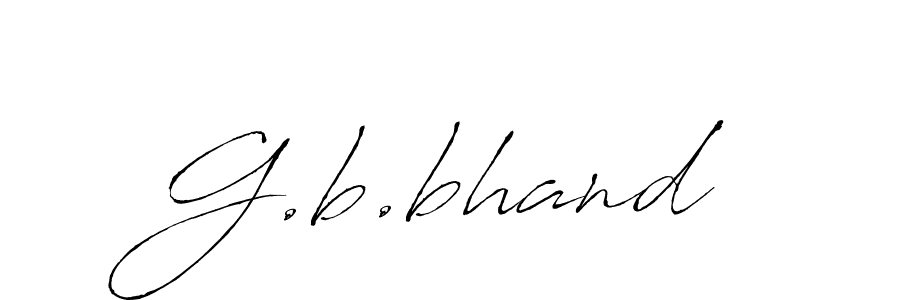 How to Draw G.b.bhand signature style? Antro_Vectra is a latest design signature styles for name G.b.bhand. G.b.bhand signature style 6 images and pictures png