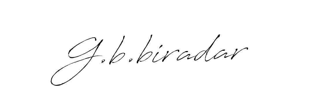 Also we have G.b.biradar name is the best signature style. Create professional handwritten signature collection using Antro_Vectra autograph style. G.b.biradar signature style 6 images and pictures png