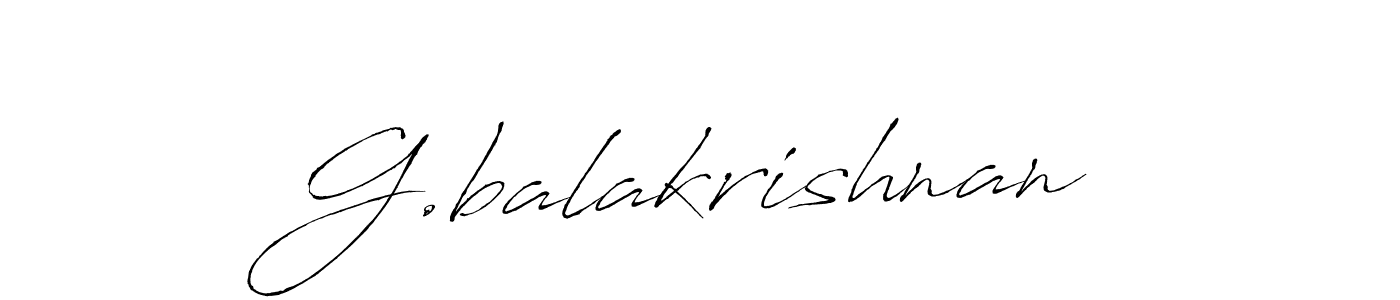 Use a signature maker to create a handwritten signature online. With this signature software, you can design (Antro_Vectra) your own signature for name G.balakrishnan. G.balakrishnan signature style 6 images and pictures png